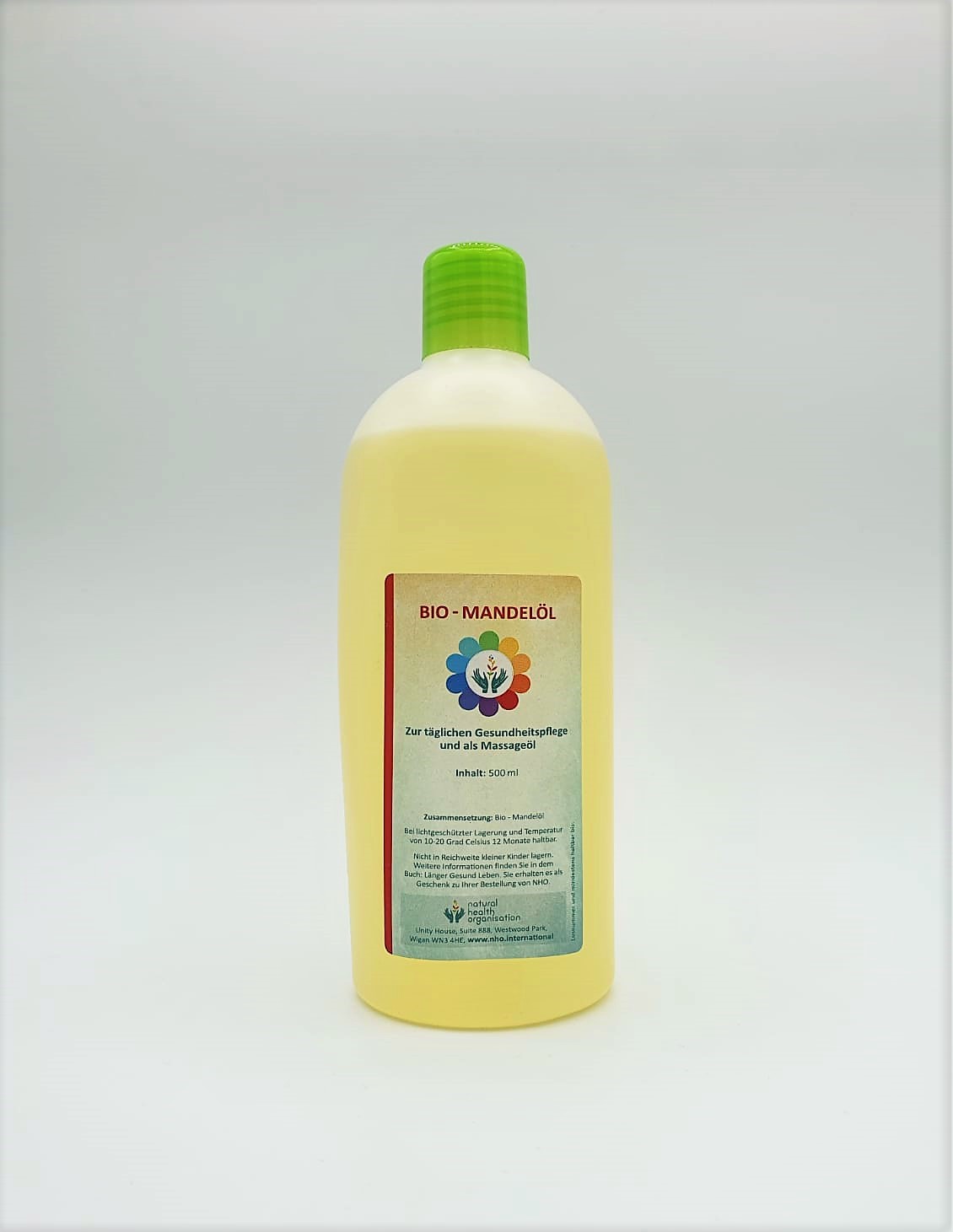 Bio-Mandelöl - zur Massage und als Lebensmittel - Ayurvedisches Schmerzöl