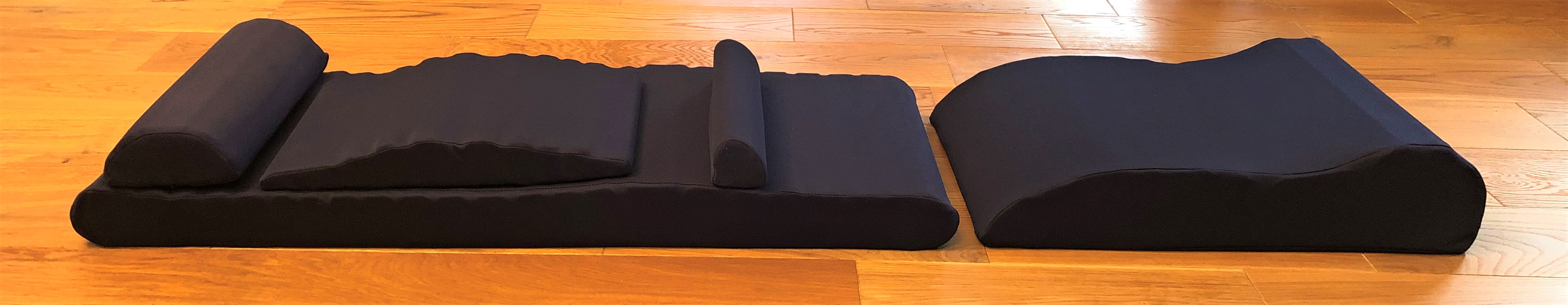 Aktiv Dehnsystem 3 Schwarze Schaumstoffunterlage mehrteilig für Ober- und Unterkörper