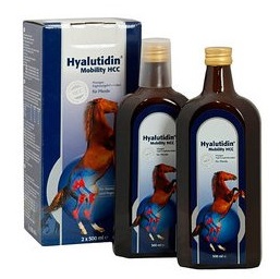 Pferde Hyalutidin HCC , der  Hyaluronsäure – Chondroitin – Komplex für Pferde
